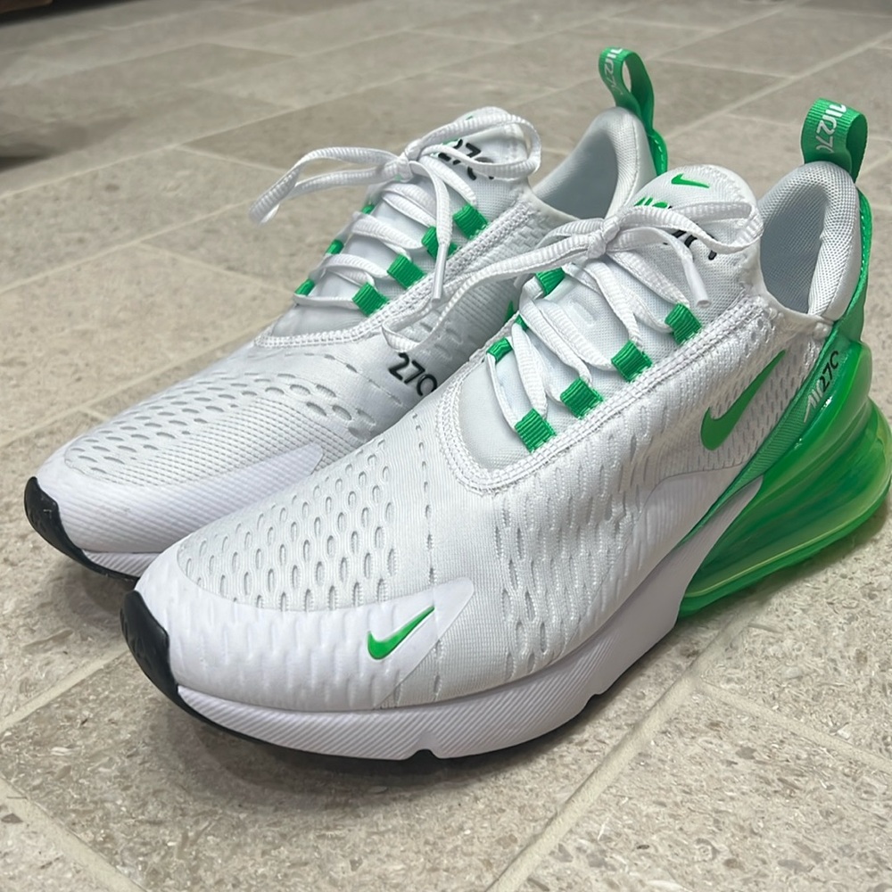 Women’s Nike air max 270 💚🤍🖤